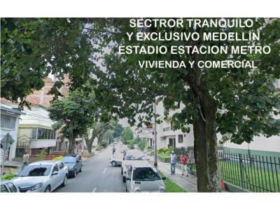 Venta vendo bloque 2 casas y aire Medellín, estadio, colores Airbnb, 237 mt2, 8 habitaciones