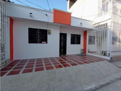 Casa en venta sector Andrea Carolina, Santa Marta Colombia, 72 mt2, 2 habitaciones