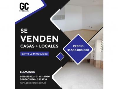 Se venden casas + locales en el barrio La inmaculada de Soledad., 6 habitaciones