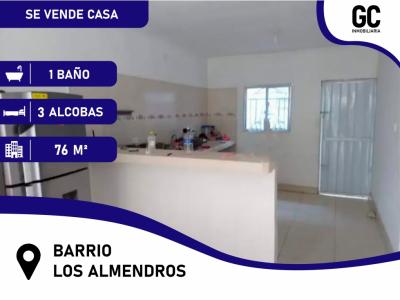 Se vende casa en el barrio Los almendros de Soledad., 76 mt2, 3 habitaciones