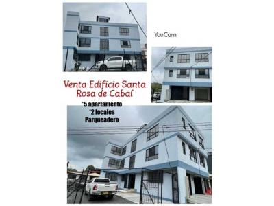 SE VENDE EDIFICIO EN SANTA ROSA DE CABAL, 200 mt2, 8 habitaciones