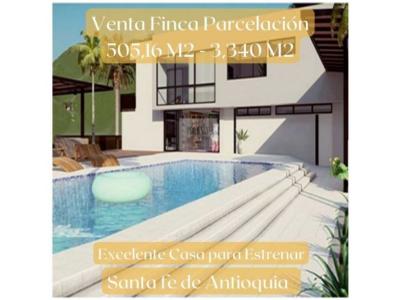 Venta Finca Nueva Santa Fe de Antioquia en Parcelación, 6 habitaciones