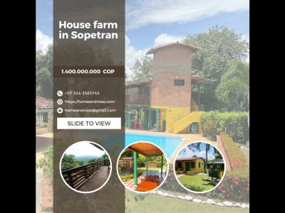 FARM FOR SAL IN SOPETRAN, 1000 mt2, 12 habitaciones