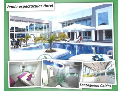 Vendo Hotel en sector  Santagueda Caldas, 890 mt2, 11 habitaciones
