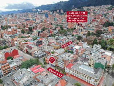 Lote En Venta En Bogota En Teusaquillo Teusaquillo V61736, 398 mt2