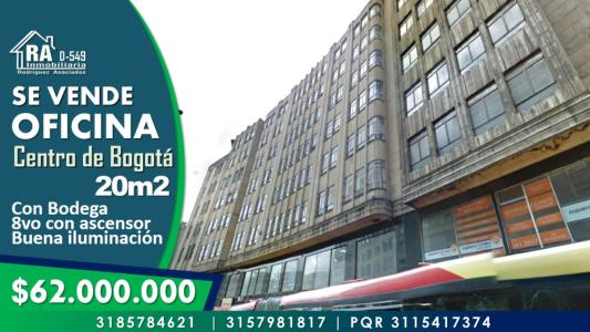 Oficina En Venta En Bogota En Las Aguas V74365, 20 mt2