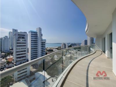 Cartagena Venta Apartamento para estrenar en Bocagrande, 97 mt2, 2 habitaciones