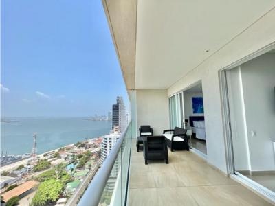 En Cartagena vendo aparta estudio de uso turístico, 67 mt2, 1 habitaciones