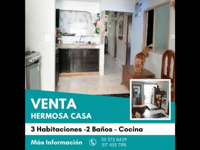 CASA DE 3 HABITACIONES EN VENTA 2023, 72 mt2, 3 habitaciones