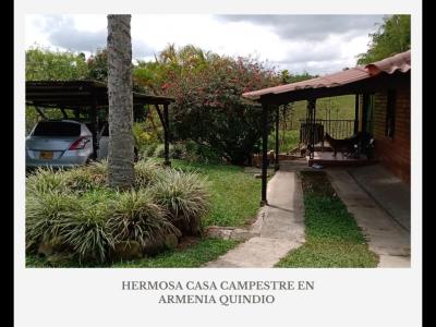 HERMOSA CASA DE CAMPO VIA ARMENIA 2025, 430 mt2, 4 habitaciones