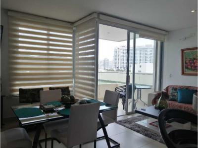 Apartamento para turismo Santa Marta, 64 mt2, 2 habitaciones
