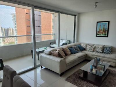 Arriendo apartamento  amoblado Altos del Limón, Barranquilla, 130 mt2, 3 habitaciones