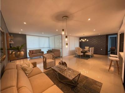 Apartamento en alquiler amoblado, sector La Castellana- Pricesmart, 198 mt2, 3 habitaciones