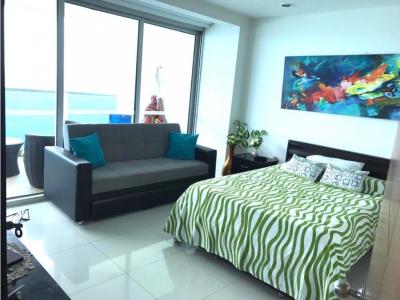 En Cartagena Vendo apartamento Cabrero frente al mar, 112 mt2, 2 habitaciones