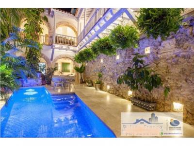 Casa en venta con piscina en el Centro Histórico de Cartagena de India, 447 mt2, 5 habitaciones