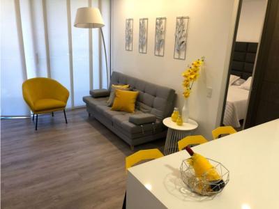 Venta Apartamento Amoblado, permite Airbnb en el Poblado, 70 mt2, 2 habitaciones