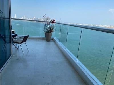 En Cartagena de Indias vendo hermoso apartamento vista a la bahía, 345 mt2, 3 habitaciones