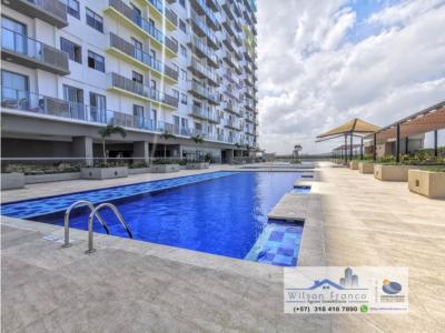Apartamento En Venta, Condominio 54 Park, Club House, Cartagena, 69 mt2, 2 habitaciones