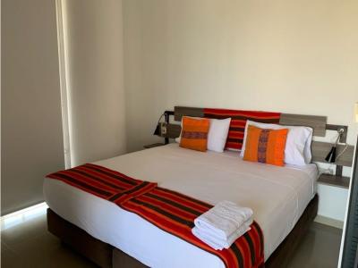 Oportunidad apartamento de uso hotelero en playa salguero santa marta, 61 mt2, 2 habitaciones