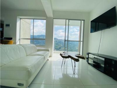 Amoblado Hermoso Apartamento Piso alto en Sabaneta - Antioquia, 70 mt2, 3 habitaciones