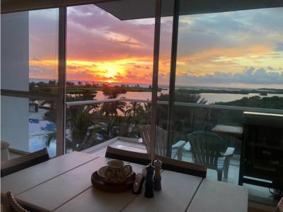 Venta Apartamento 3 alcobas Cartagena Karibana Beach Golf, 180 mt2, 3 habitaciones