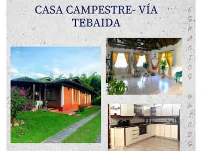 CASA CAMPESTRE -  VÍA TEBAIDA 1977, 3 habitaciones