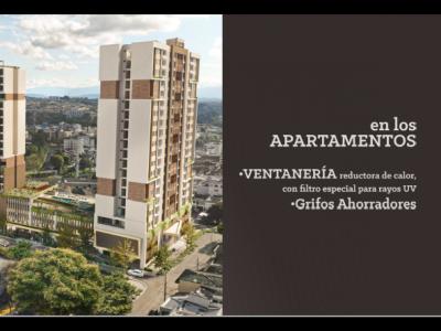 VENTA  APARTAESTUDIO PINARES, PEREIRA, 39 mt2, 1 habitaciones
