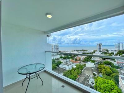 Venta de Apartamento Residencial en Crespo Mare Vista al Mar Cartagena, 87 mt2, 2 habitaciones