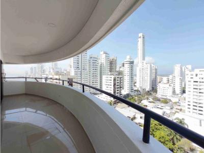 Apartamento en Bocagrande con vista al mar, 150 mt2, 4 habitaciones