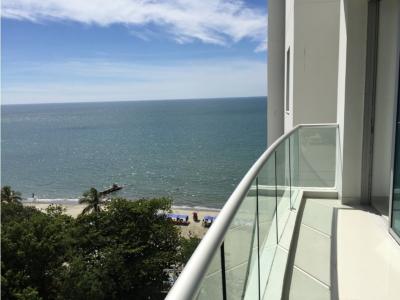 Apartamento amoblado con vista al mar. Santa Marta, 80 mt2, 2 habitaciones