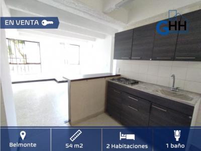Venta - Apartamento Belmonte, 54 mt2, 2 habitaciones