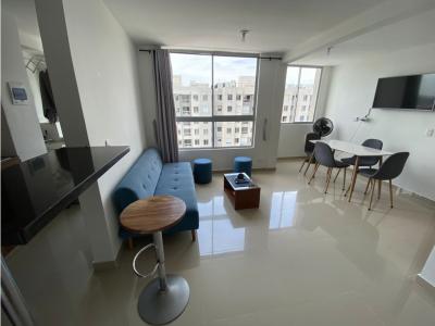Se Arrienda Apartamento Amoblado en La Concepción, 55 mt2, 2 habitaciones